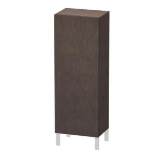 Duravit L-Cube Halbhochschrank Eiche dunkel gebürstet Matt 500x363x1320 mm - LC1179R7272 LC1179R7272