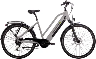 SAXONETTE "Deluxe Sport Lady" 9 Gang Shimano Alivio Schaltwerk Kettenschaltung Mittelmotor 250 W Pedelec, Elektrofahrrad für Damen u. Herren