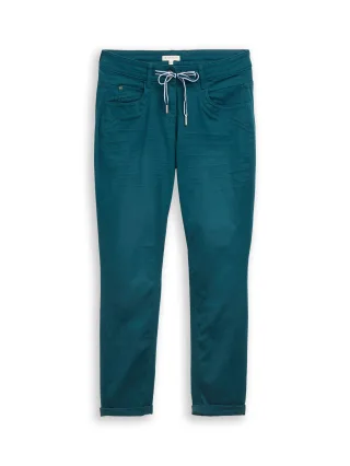 Tom Tailor - Tapered Relaxed Hose deep meadow green - Gr. - 40/28