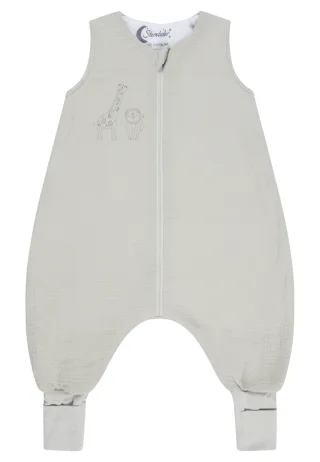 Sterntaler Baby-Schlafsack mit Beinen Safari Blassgrün Größe 92/98