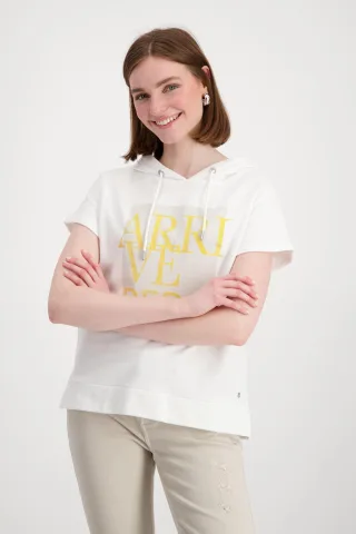 monari - Sweatshirt mit Kapuze off-white - Gr. - 40