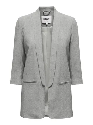 ONLY - ONLELLY 3/4 LIFE BLAZER TLR NOOS light grey melange - Gr. - 36