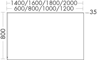 Burgbad Leuchtspiegel Sys30 PG4 Sana 800x800x35 Sys30 PG4 Sana, SIFL080LPN416 SIFL080LPN416