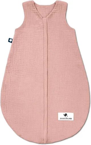 Zöllner Sommerschlafsack Musselin Gr.86 dusty rose
