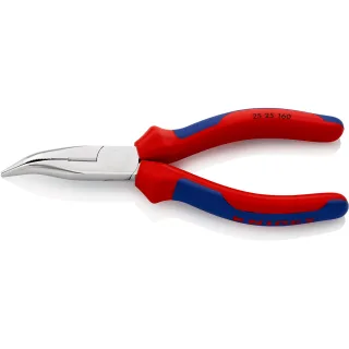 KNIPEX Flachrundzange mit Schneide (Radiozange) - 2525160