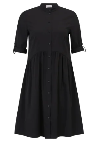 Robe Légère - Hemdblusenkleid schwarz - Gr. - 34