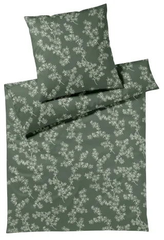 Elegante Bettwäsche "Cherry Blossom" 2 Stk. angenehmes Hautgefühl