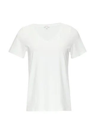 s.Oliver - T-Shirt weiß - Gr. - 36