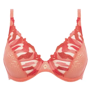 Chantelle Lingerie - MONTAIGNE Bedeckender Bügel-BH spark orange - Gr. - 75 B