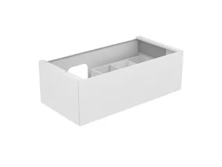 Keuco Waschtischunterschrank Edition 11 31253, 1 Front-Auszug anthrazit/anthrazit, 31253390000 31253390000
