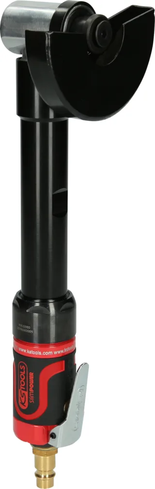 KS Tools 1/4" SlimPOWER Mini-Druckluft-Stab-Trennschleifer, lang - 515.5560