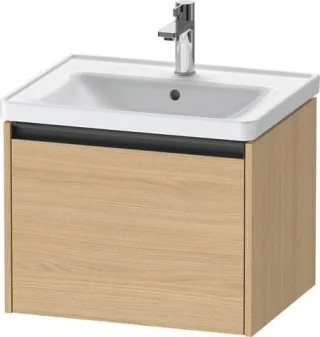 Duravit Ketho.2 Waschtischunterbau wandhängend Natur Eiche Matt 584x455x440 mm - K25081030300000 K25081030300000