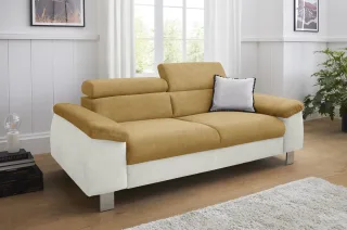 COTTA 3-Sitzer "Komaris, B: 193 cm" mit Kopfteilverstellung
