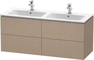 Duravit L-Cube Waschtischunterbau wandhängend Leinen Matt 1290x481x550 mm - LC625907575 LC625907575