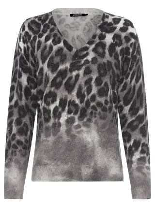 Olsen - Pullover Long Sleeves dark slate melange - Gr. - 38