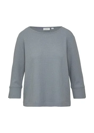comma - Sweatshirt blau - Gr. - 38