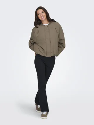 ONLY - ONLBEATRICE PUFFER JACKET CC OTW Walnut - Gr. - S