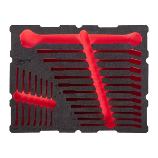 Milwaukee Ersatz-Einlage für MAX BITE Ratschen-Ringmaulschlüssel PACKOUT Einlage - 4932502037