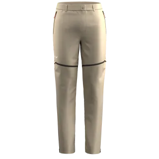 SALEWA - Puez Talveno Durastretch 2 in 1 Hose Herren - Beige (Gr.52)