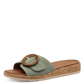Tamaris - Da.-Pantolette sage - Gr. - 36