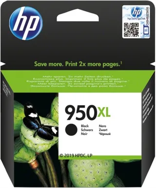 HP 950XL Black Officejet Ink Cartridge (Schwarz)