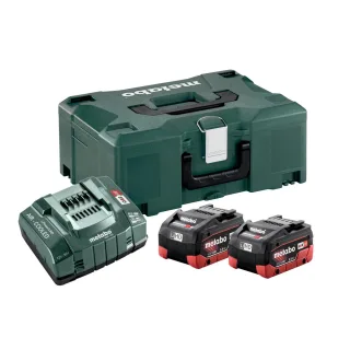 Metabo Basis-Set 2 x LiHD 5.5 Ah + metaBOX 145 - 685077000