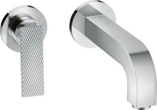 Hansgrohe Waschtischmischer UP Axor Citterio FS Hebelgr.l.Aus.o.Pla.Rautenschliff chr, 39181000 39181000