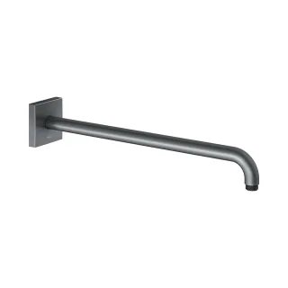 Keuco Brausearm Edition 300 53088, für Wandanschluss, 450 mm, Schwarzchrom geb., 53088130402 53088130402