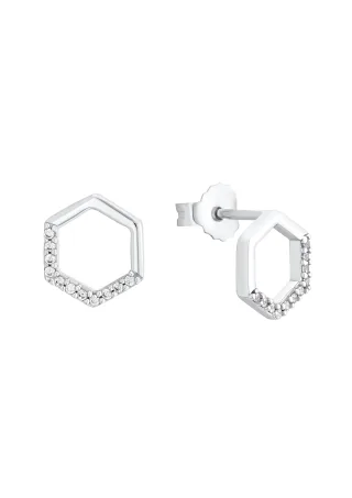 s.Oliver - Ohrschmuck silber - Gr. - 00