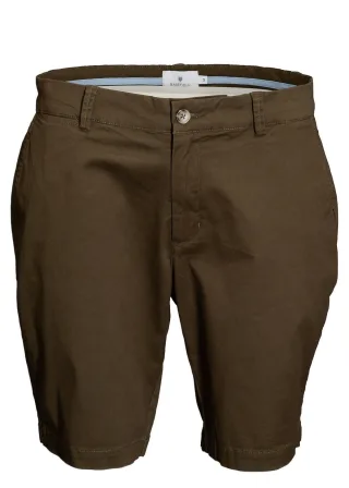 BASEFIELD - Chino Bermuda moss green - Gr. - L