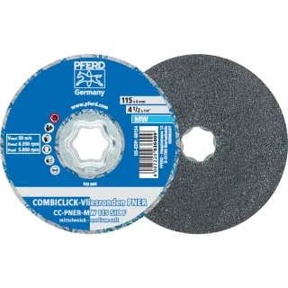PFERD TOOLS COMBICLICK verpresste Vliesronde CC PNER Mittelweich - 42002086