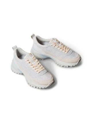 Calvin Klein Jeans Sneaker "HIKE RUNNER LACE UP TECHMIX" Halbschuh, Freizeitschuh, Schnürschuh mit Profilsohle