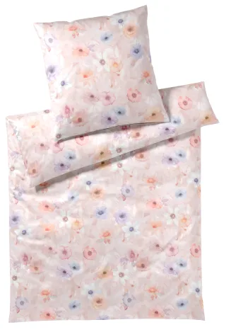 Elegante Bettwäsche "Pastel Jersey" 2 Stk. angenehmes Hautgefühl