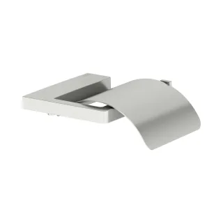 Keuco Toilettenpapierhalter Col. Moll 12761 mit Deckel, Edelstahl-finish, 12760060000 12760060000
