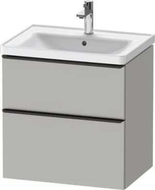 Duravit D-Neo Waschtischunterbau wandhängend Betongrau Matt 634x452x625 mm - DE43540BD070000 DE43540BD070000