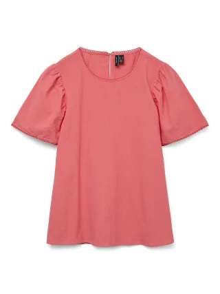 VERO MODA - VMPRETTY SS TOP WVN NOOS dubarry - Gr. - S