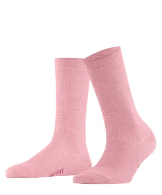 ESPRIT socks & tights - Esprit Reflection Rib Damen flamingo - Gr. - 36.5
