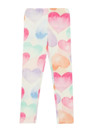 s.Oliver - Leggins creme|mehrfarbig - Gr. - 122