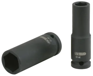 KS Tools 1/2" Sechskant-Kraft-Stecknuss, lang - 515.1109
