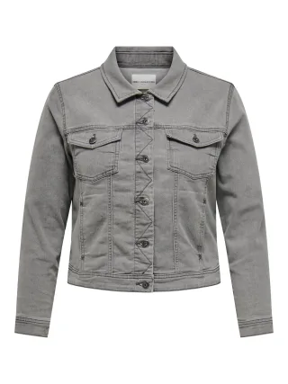 ONLY CARMAKOMA - CARWESPA LS JACKET MGD DNM NOOS medium grey denim - Gr. - 44