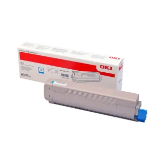 Original 46471115 OKI C8xx Toner cyan 5000Seiten