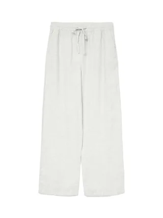 VERO MODA - VMLINN HW PANTS WVN NOOS snow white - Gr. - S