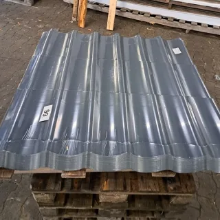 Pfannenblech Typ 2 | 1,15 m Länge | Anthrazitgrau ( RAL 7016 )