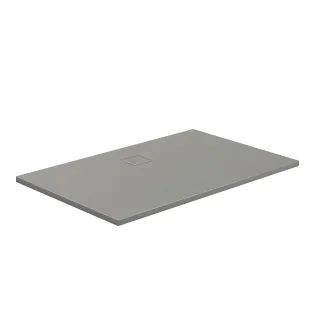 HSK Marmor-Polymer-Duschwanne, 80 x 120 cm, Steinoptik, Farbe: sandstein mit Antislip-Beschichtung 5825125-A-sandstein