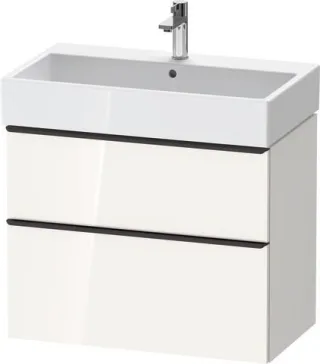 Duravit D-Neo Waschtischunterbau wandhängend Weiß Hochglanz 784x442x625 mm - DE43730BD220000 DE43730BD220000