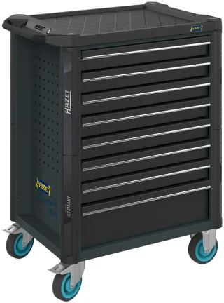 HAZET Werkstattwagen Assistent 179N leer anthrazit/grau - 179NT-8-RAL7016