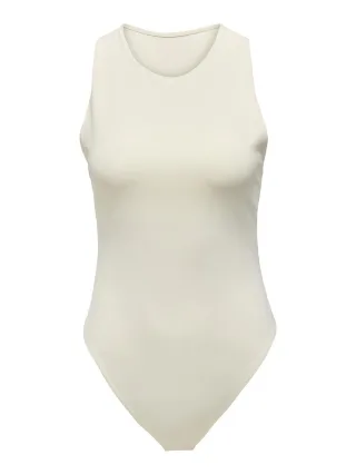 ONLY - ONLEA S/L BODYSTOCKING BOX JRS cloud dancer - Gr. - XL