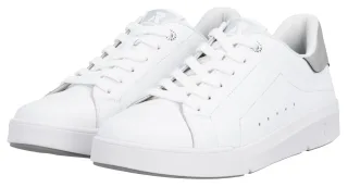 RIEKER Sport Sneaker in monochromer Optik, Freizeitschuh, Halbschuh, Schnürschuh