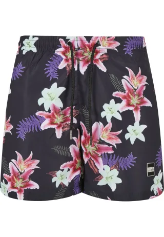 URBAN CLASSICS Badeshorts "Urban Classics Herren Pattern Swim Shorts"