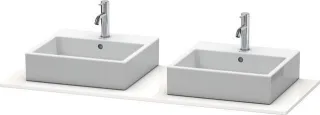 Duravit XSquare Konsole Leinen Matt 1400x550x16 mm - XS063GB7575 XS063GB7575